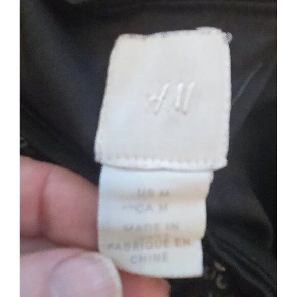 H&M Women's Formal Black Sequins Top Size Small - Picture 3 of 5